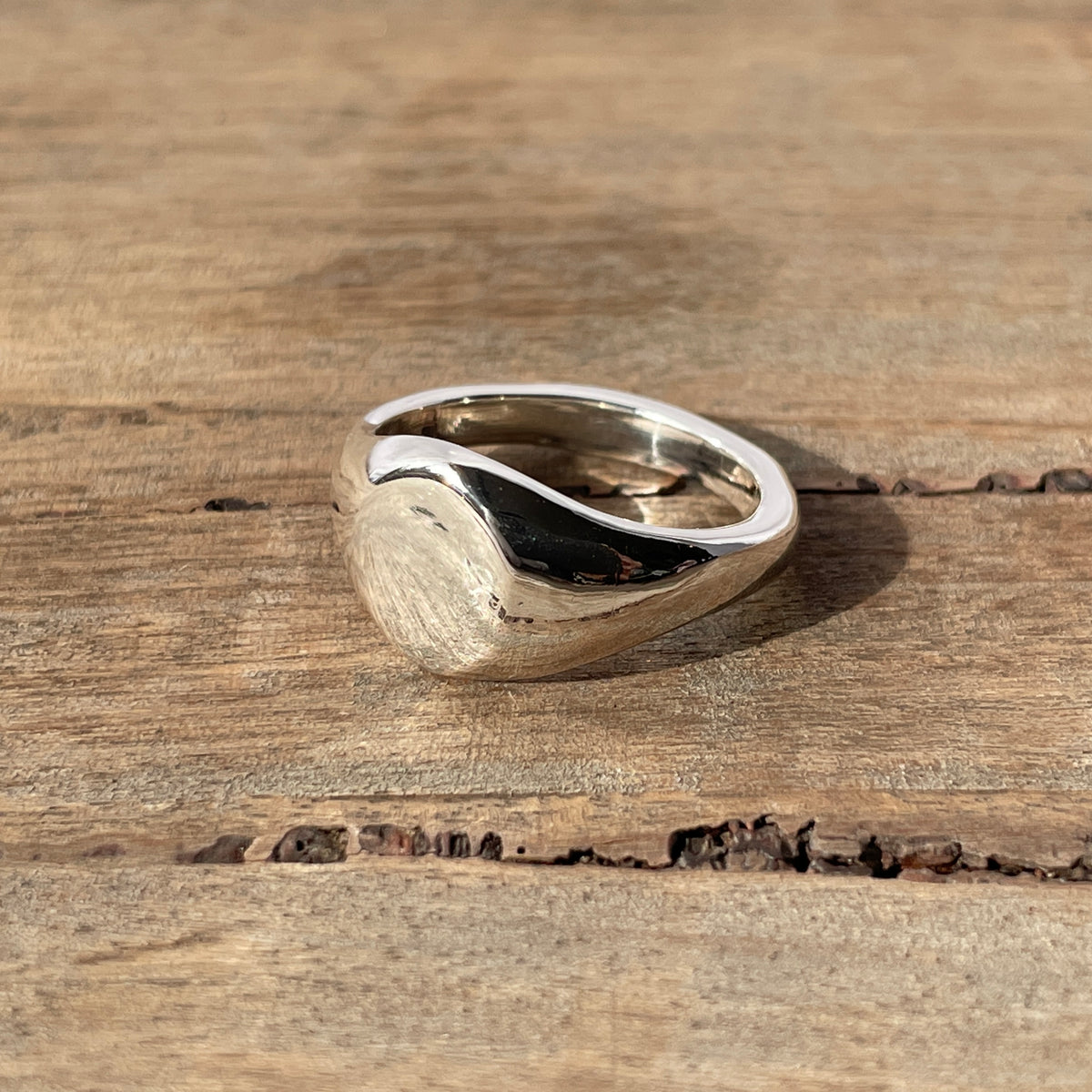 Small Oval Signet Ring – Custom Creed